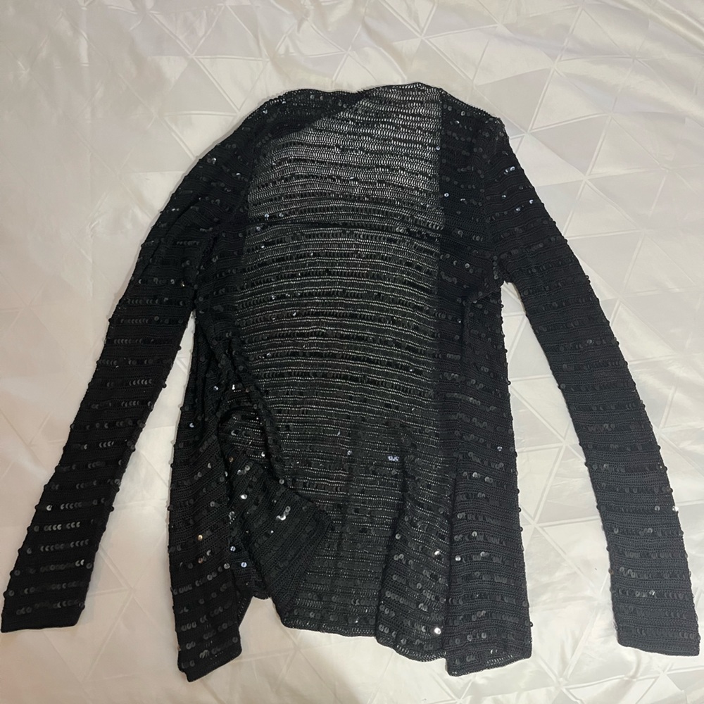 Black sparkle cardigan